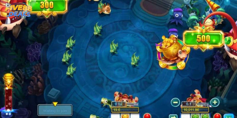 Các game Bắn cá đổi thẻ cào vô cùng hấp dẫn tại Five88