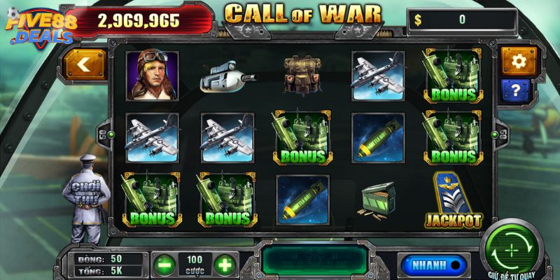 Giải trí kịch tính với Call of War